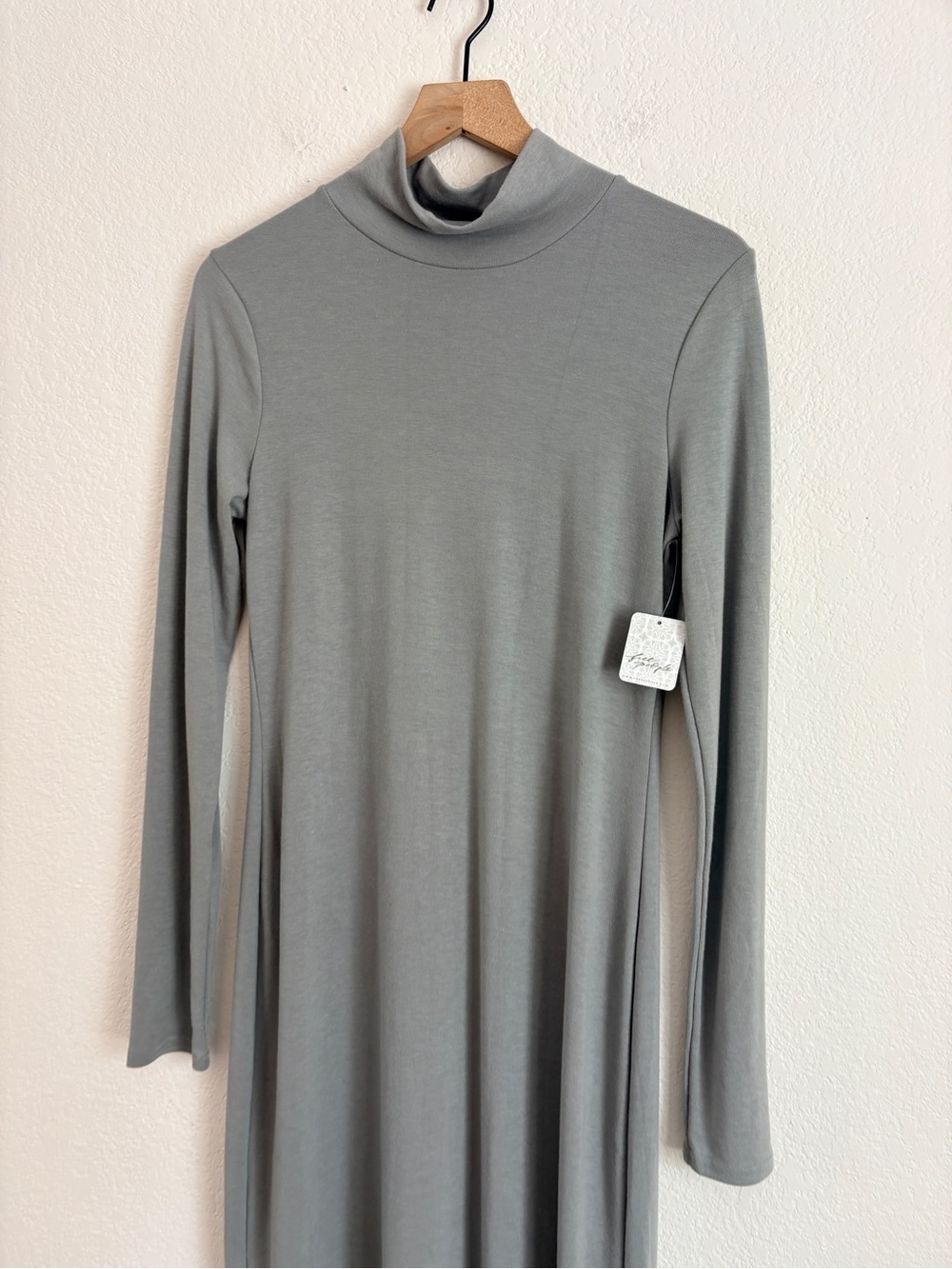 NWT Free People Free-est Mockneck Midi Dress